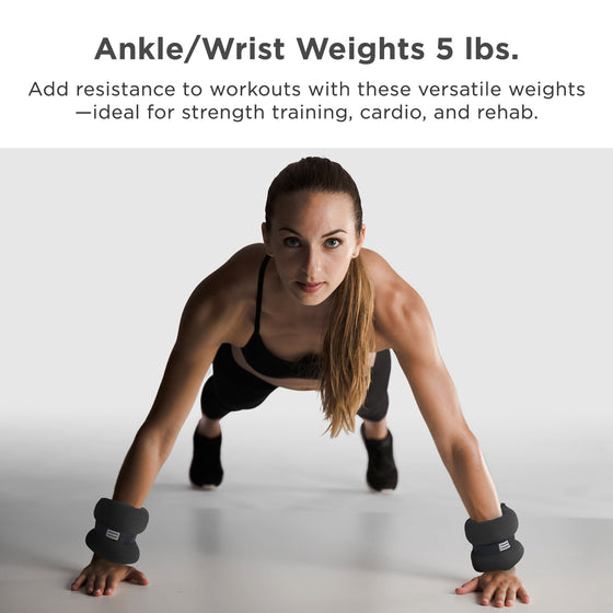 Ankle/Wrist Weights Set 2.5lbs Each
