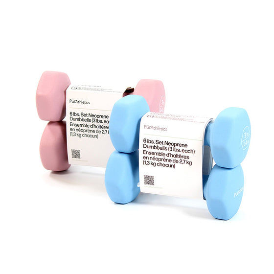 Neoprene 3 lbs Dumbbell Set