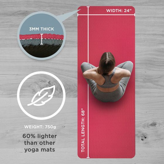 3mm PurEarth II Eco Yoga Mat