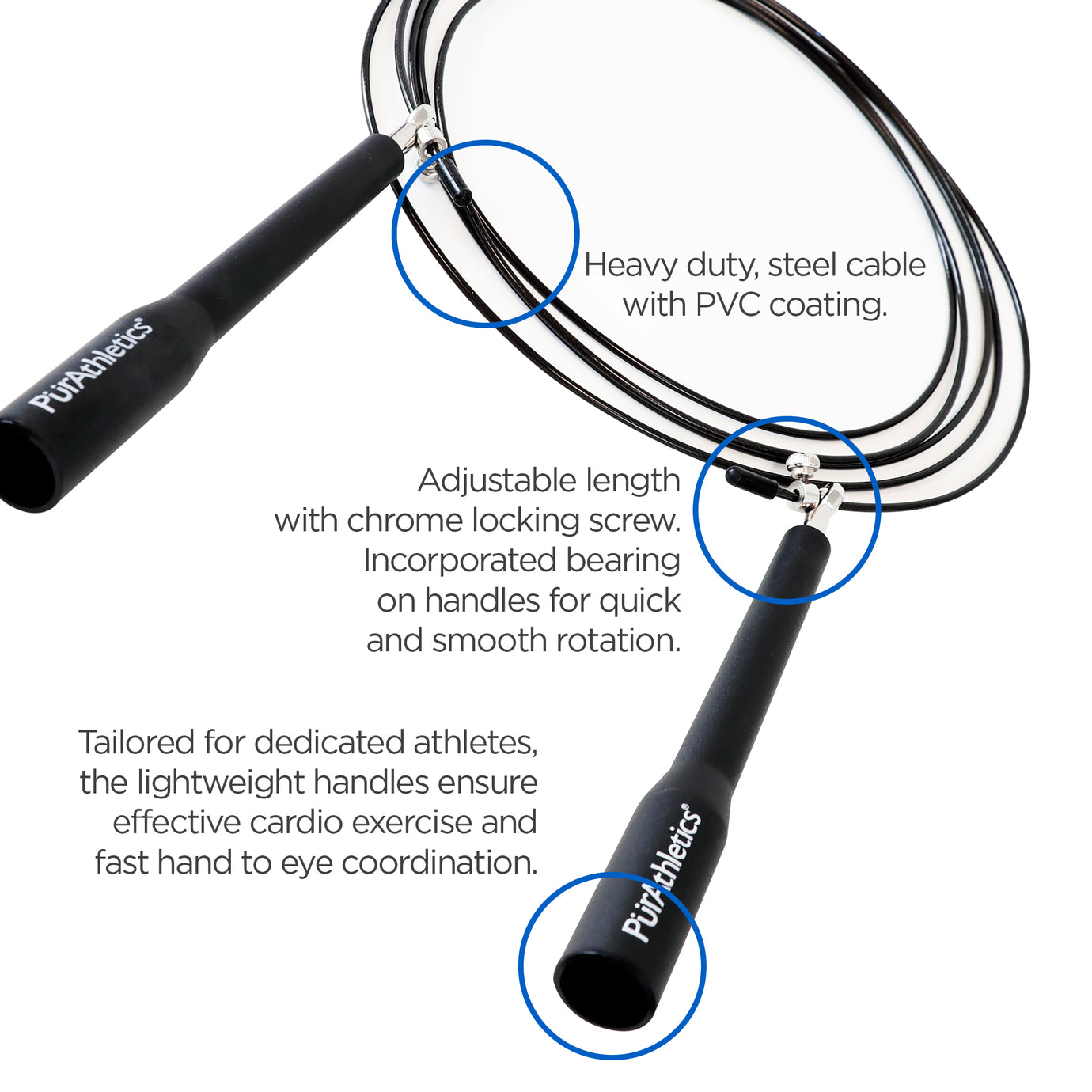 Cable Speed Rope | Zenathletics – Zenzation Athletics