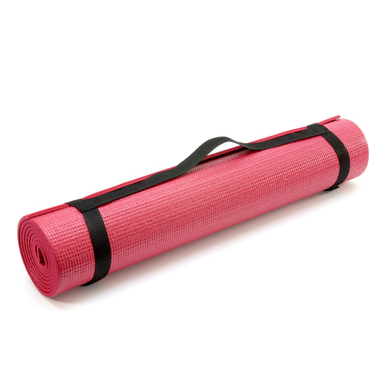 5mm Studio Grade Yoga Mat with Carry Strap