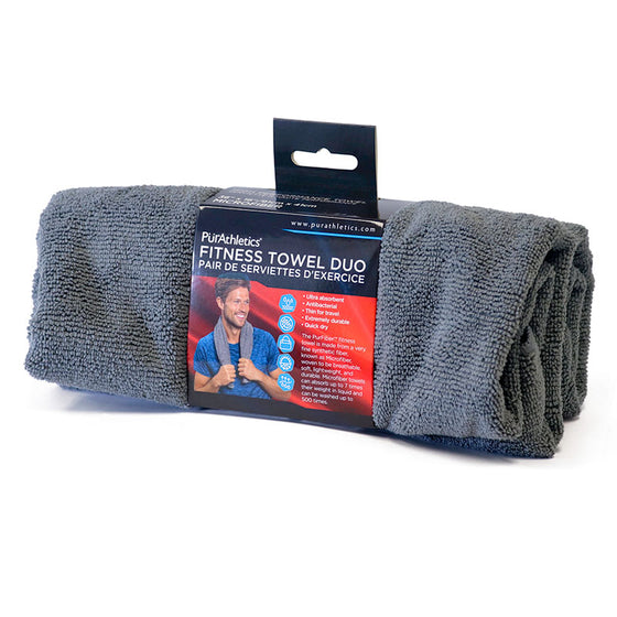 Twin Pack Fitness and Gym Towels