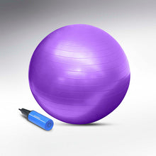  55cm PurAthletics Exercise Ball, a versatile fitness tool for stability and core strengthening exercises.