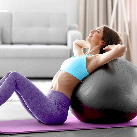 65cm Exercise Ball with Pump