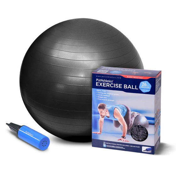 65cm Exercise Ball with Pump
