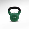 15 lb kettle bell. Non slip cover. Heavy duty for muscle strengthening.